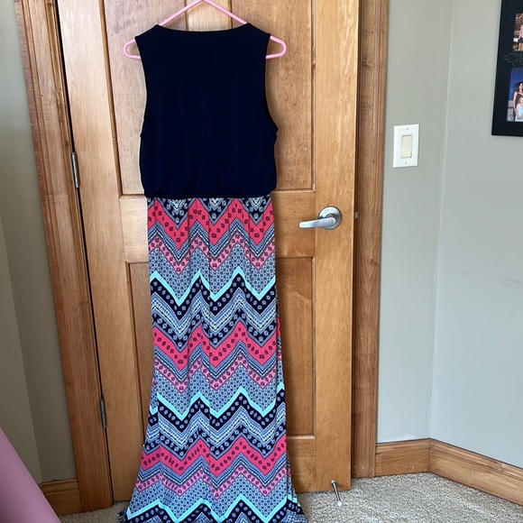 Three Pink hearts Maxi dress!  New without tags!  Size Large - Picture 5 of 6